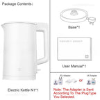 Mijia N1 Electric Kettle 1.5L Fast Boiling Stainless Steel Water Heater