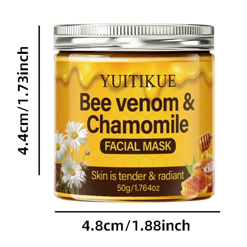 YUITIKUE Bee Venom and Chamomile Hydrating Peel Off Facial Mask 50g - 16