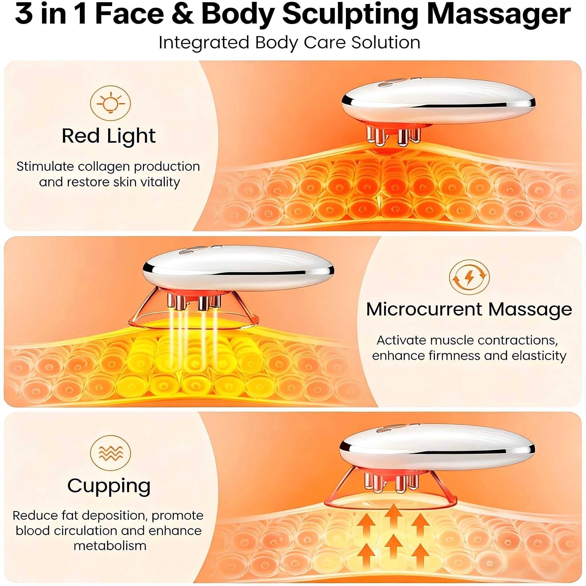Electric Body and Face Sculpting Massager - 3