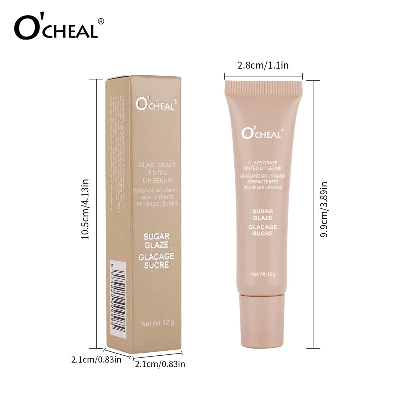 O'Cheal Glaze Tinted Lip Serum Moisturizing Gloss - 4