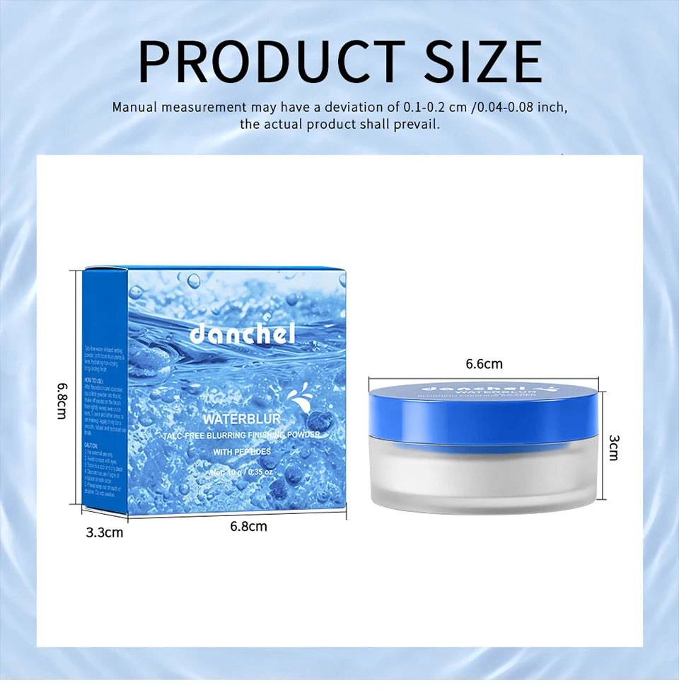 Oil Control Loose Setting Powder for Pore Blurring and Matte Finish