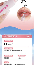 OCheal Crystal Gloss Moisturizing Lip Balm Hydrating Tinted Lip Care