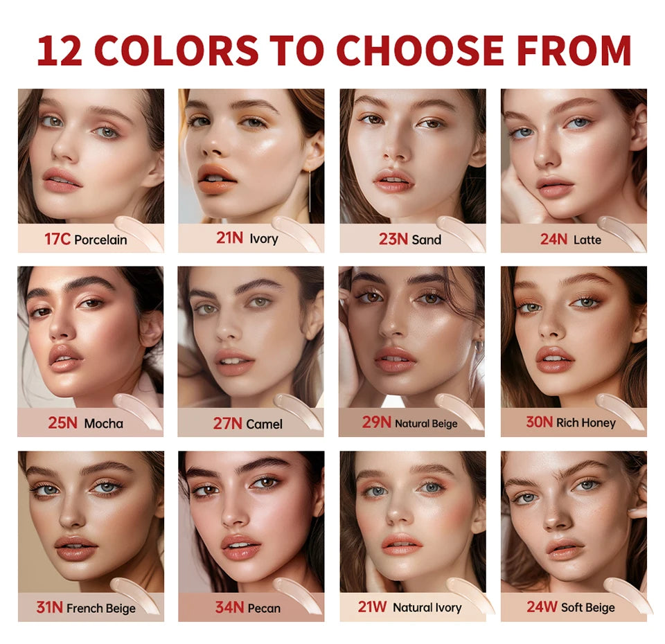 Long-Lasting Air Cushion Foundation for Flawless Coverage