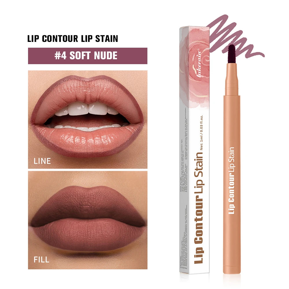 Long-Lasting Dual-Ended Lip Contour and Stain Pencil