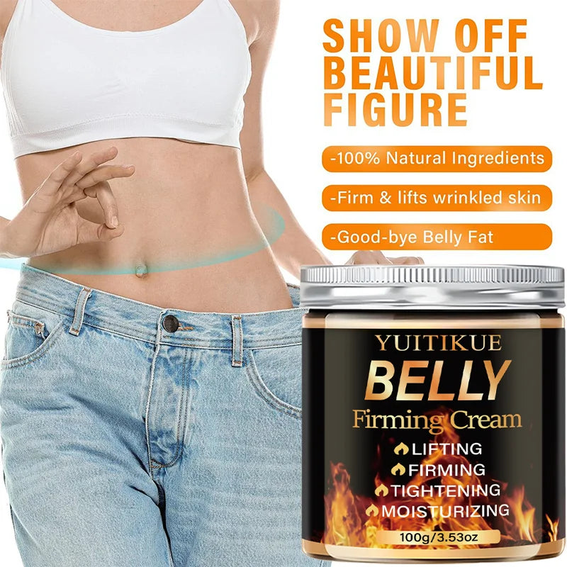 YUITIKUE Belly Firming Cream - Abdomen Tightening and Sculpting Lotion