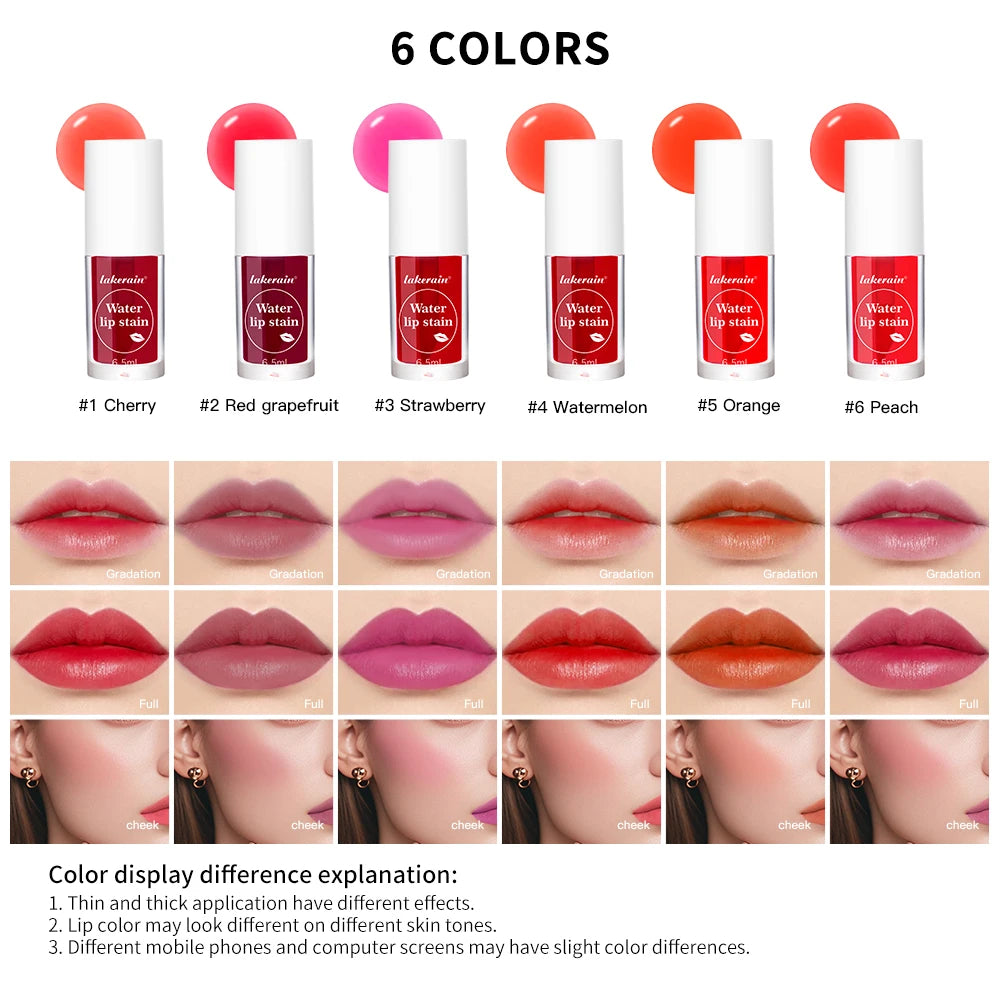 Long-Lasting Waterproof Lip and Cheek Tint - 2