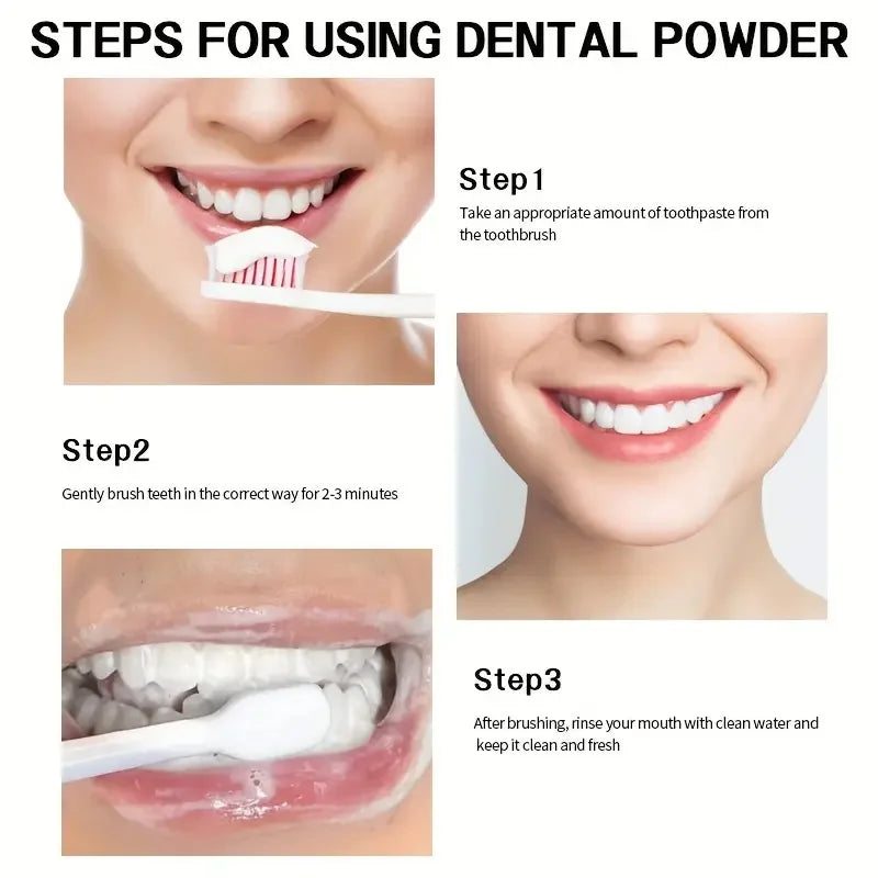 Purple Teeth Whitening Toothpaste Deep Stain Removal 100g - 6