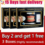 Comfort Fit Silicone Denture Set for Natural Smile