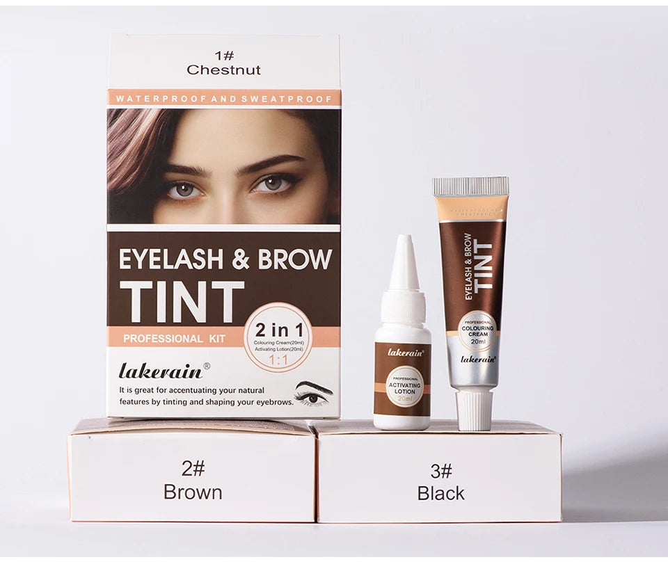 Professional Eyelash and Eyebrow Tinting Kit - 19