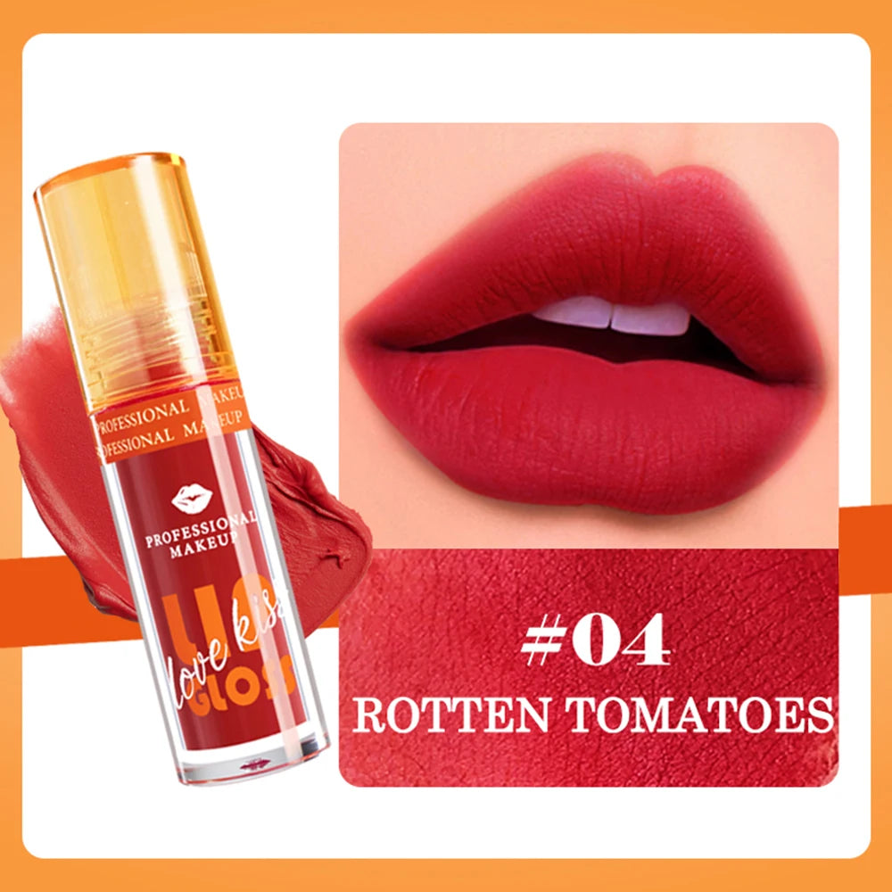 Matte Lip Gloss Waterproof Long Lasting Liquid Lipstick Berry Shades