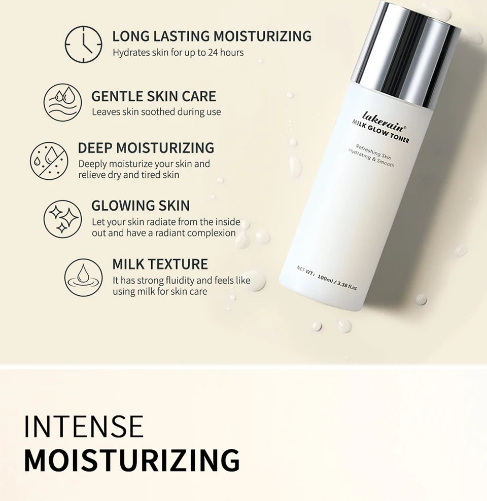 Brightening Milk Glow Toner for Hydrated Skin - 9