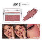 Matte Embossed Cheek Blusher Palette