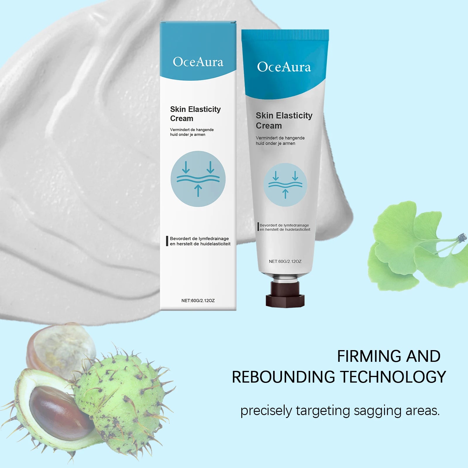 Firming Body Cream for Skin Tightening and Elasticity - 10
