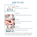 Snap-On Temporary Smile Veneers for Instant Teeth Whitening