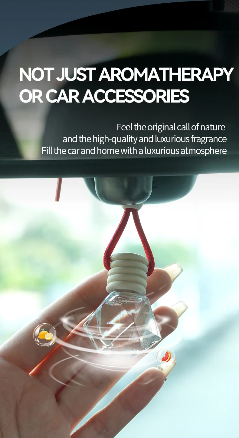 4 Pack Car Air Freshener Hanging Perfume Diffuser Odor Eliminator - 12
