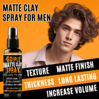 Men Hair Styling Combo Matte Clay 100g and Matte Clay Spray 100ml