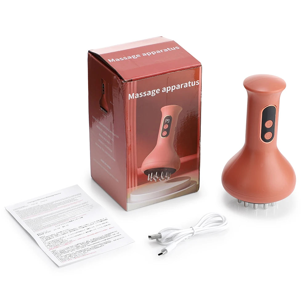 Electric Cupping and Scraping Massage Tool for Muscle Relief