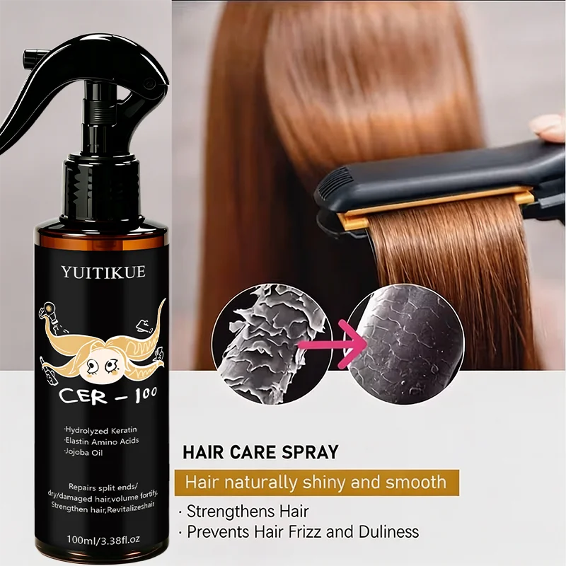 CER-100 Anti-Frizz Hydrating Hair Spray 100ml - 9