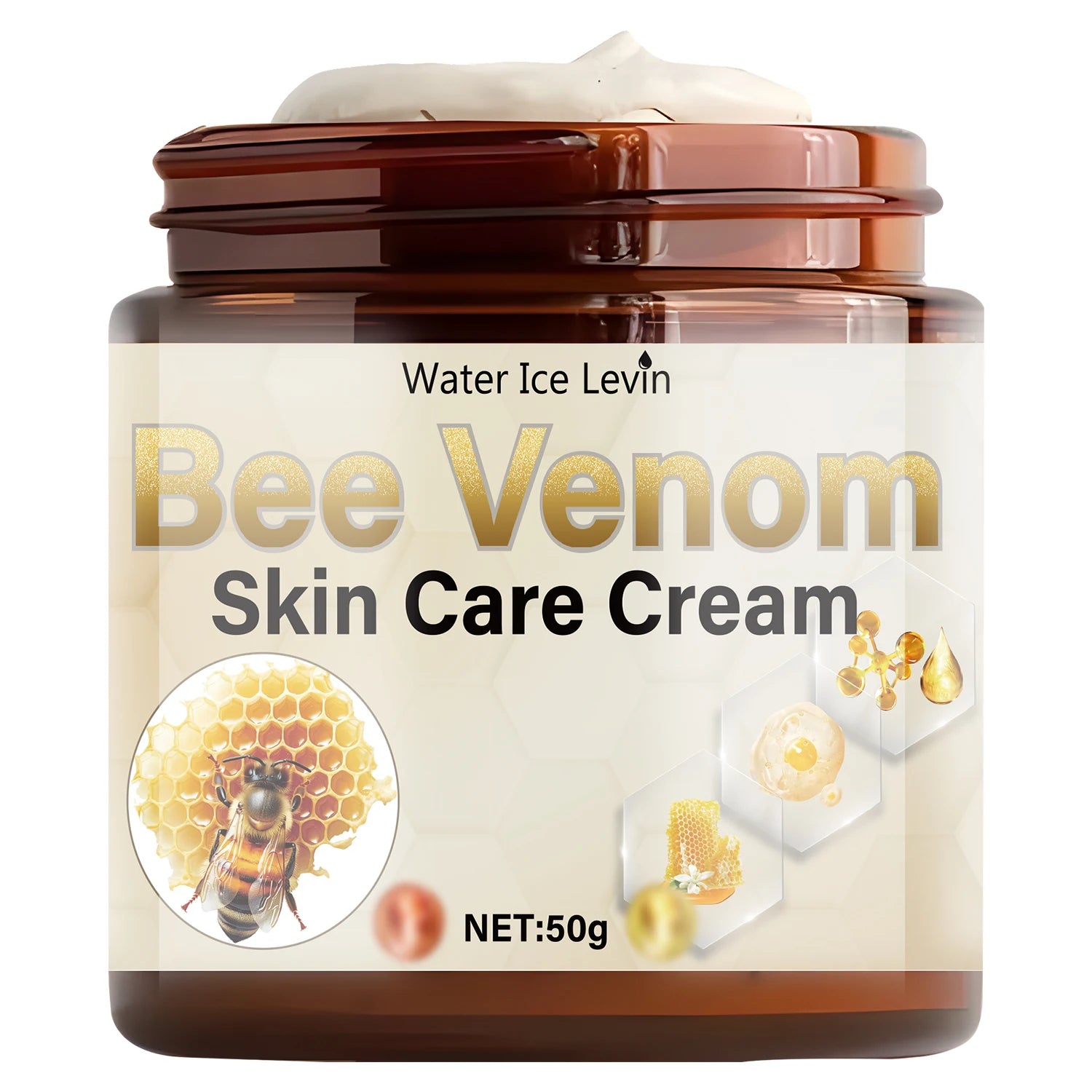 Bee Venom Anti Aging Face Cream Firming Moisturizer for Wrinkles - 12