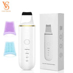Ultrasonic Skin Scrubber and Facial Pore Cleansing Spatula