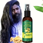 Ginger Hair Growth Spray Scalp Moisturizing Repair Treatment 30ml