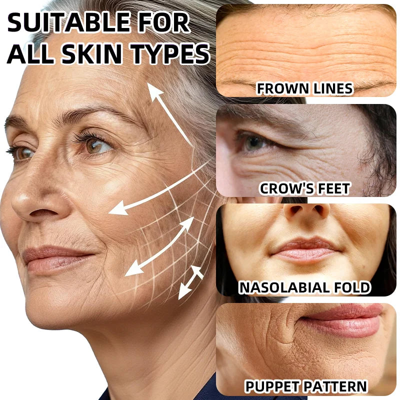 YUITIKUE Snail Mucin Face Cream Hyaluronic Acid Anti Aging Moisturizer