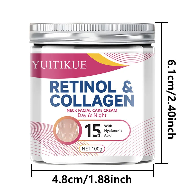 YUITIKUE Retinol Collagen Neck and Face Firming Cream 100g