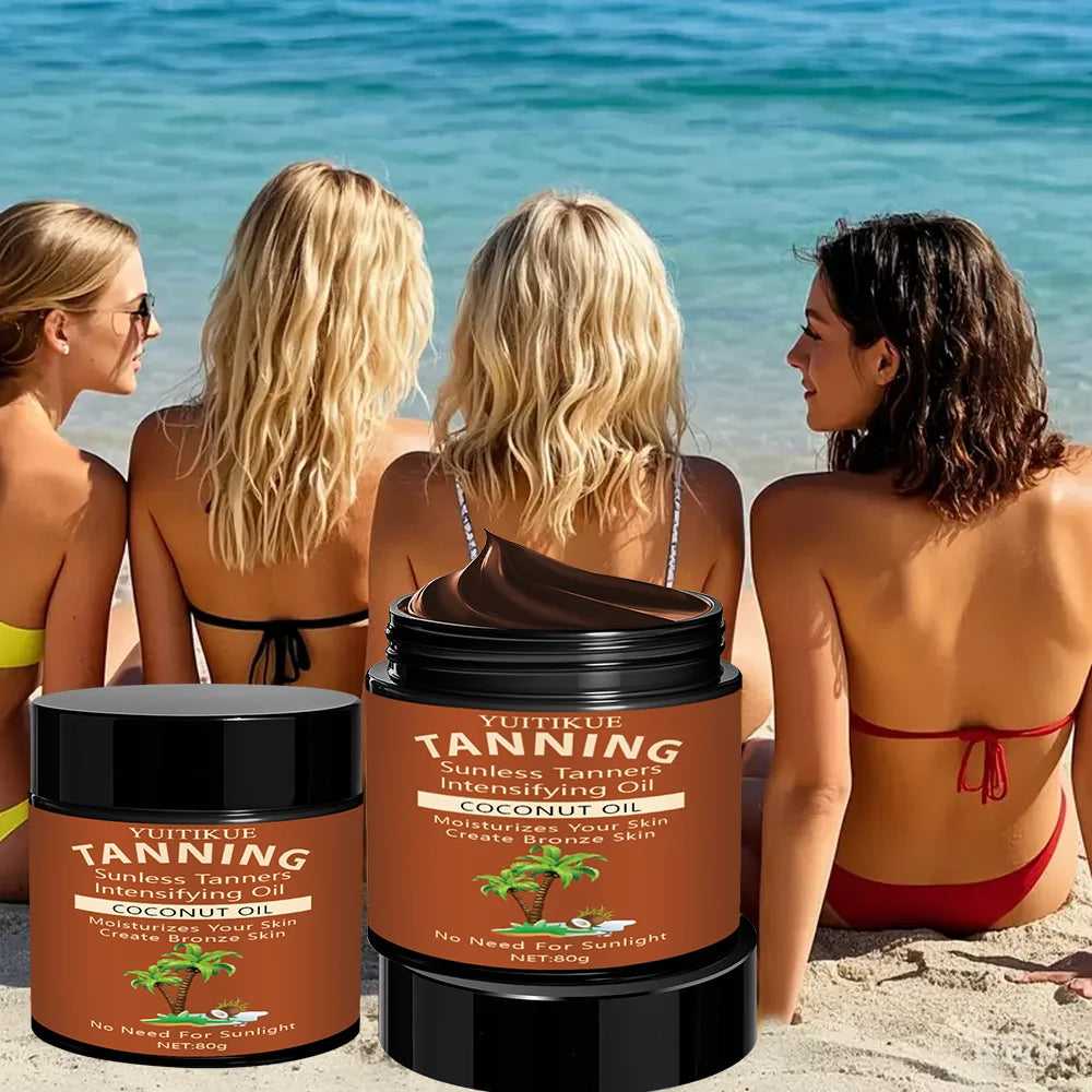 YUITIKUE Self Tanning Cream Sunless Body Bronzer and Moisturizer 80g