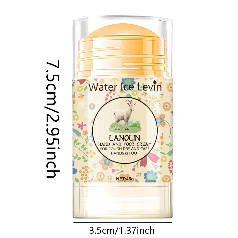 Lanolin Hand and Foot Moisturizing Cream Stick Daily Repair Balm