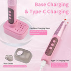 Cordless Electric Nail Drill Kit for Manicure and Pedicure