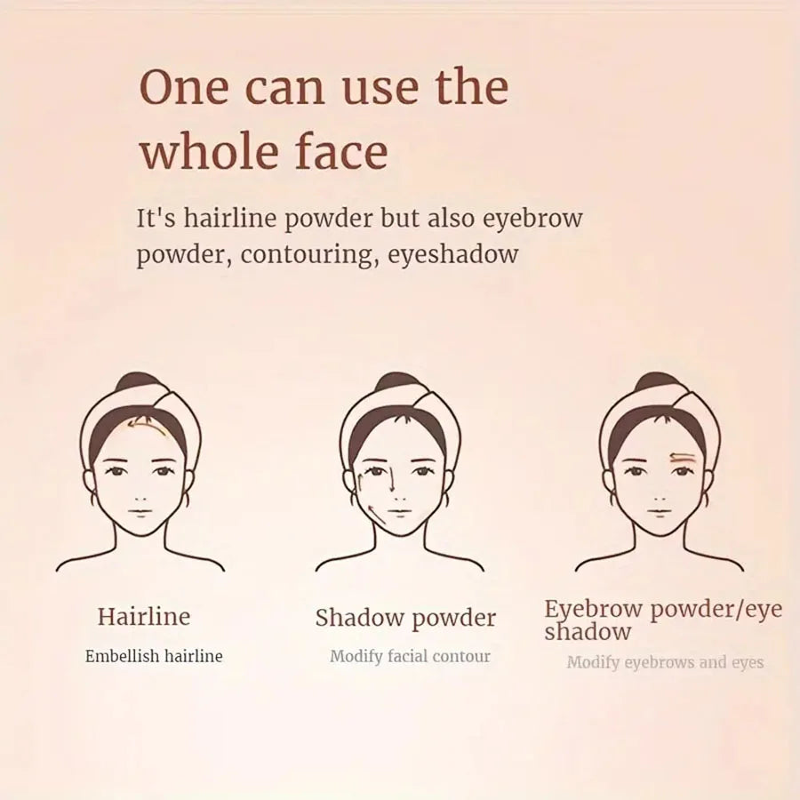 Heyxi Hairline Powder Waterproof Root Concealer and Hair Filler