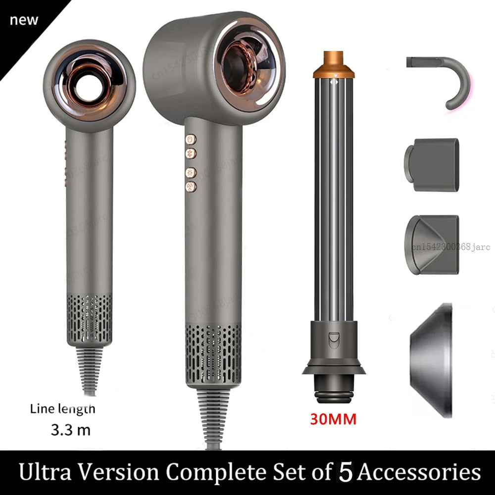 Professional Ionic Hair Dryer 1600W Salon Blow Dryer Styling Tool - 32