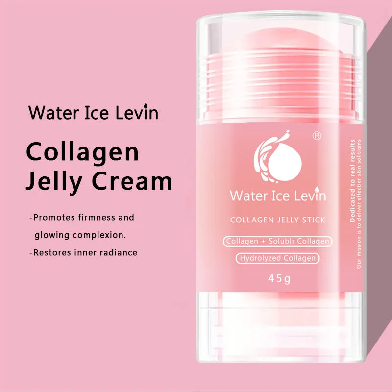 Water Ice Levin Collagen Jelly Stick Face and Neck Tightening Cream - 7