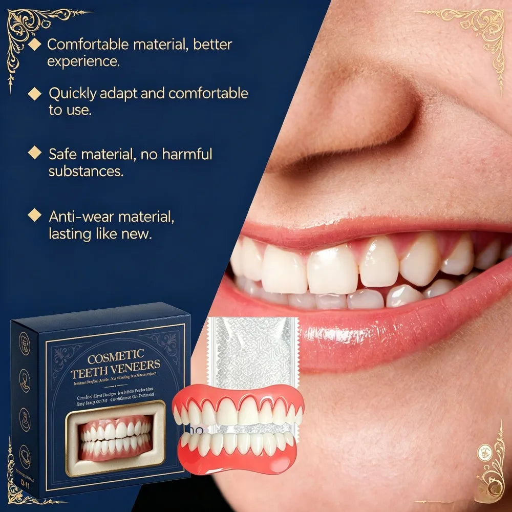 Custom Moldable Cosmetic Denture Set for Temporary Smile - 5