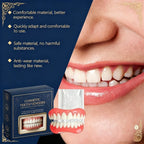 Custom Moldable Cosmetic Denture Set for Temporary Smile