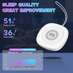 Portable White Noise Sound Machine for Better Sleep