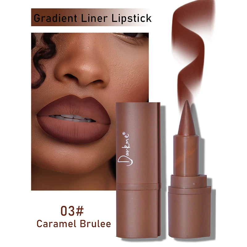 Matte Velvet Lip Liner Crayon for Long-Lasting Waterproof Makeup