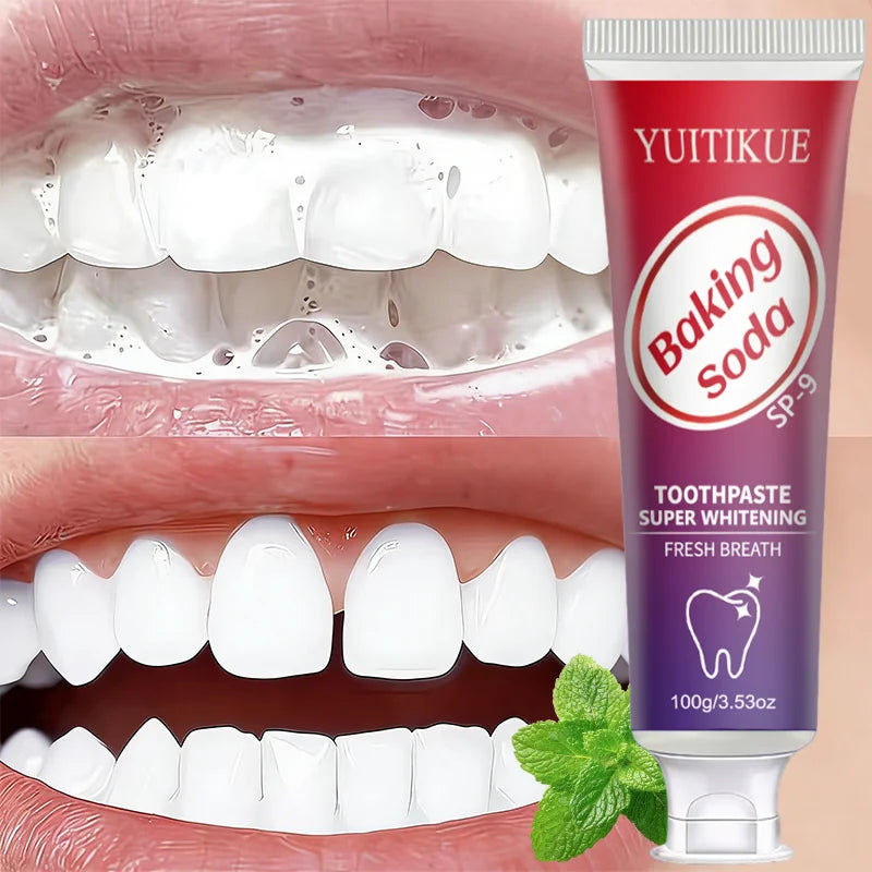 Yuitikue Baking Soda Toothpaste SP-9 Whitening and Fresh Breath 100g