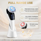5-in-1 LED Micro-Current Facial Rejuvenation & Lifting Device