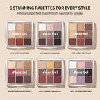 9-Color Eyeshadow Palette with Makeup Brush