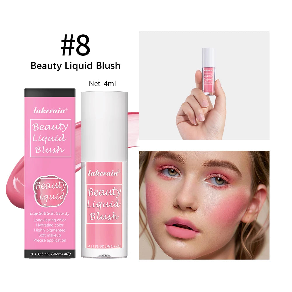 Long-Lasting Liquid Blush for Natural Glowing Makeup - 26