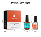 Nail Prep Dehydrator and Primer Set for Long-Lasting Gel Manicure