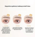 Two Tone Matte Eyebrow Cream Long Lasting Waterproof Brow Makeup