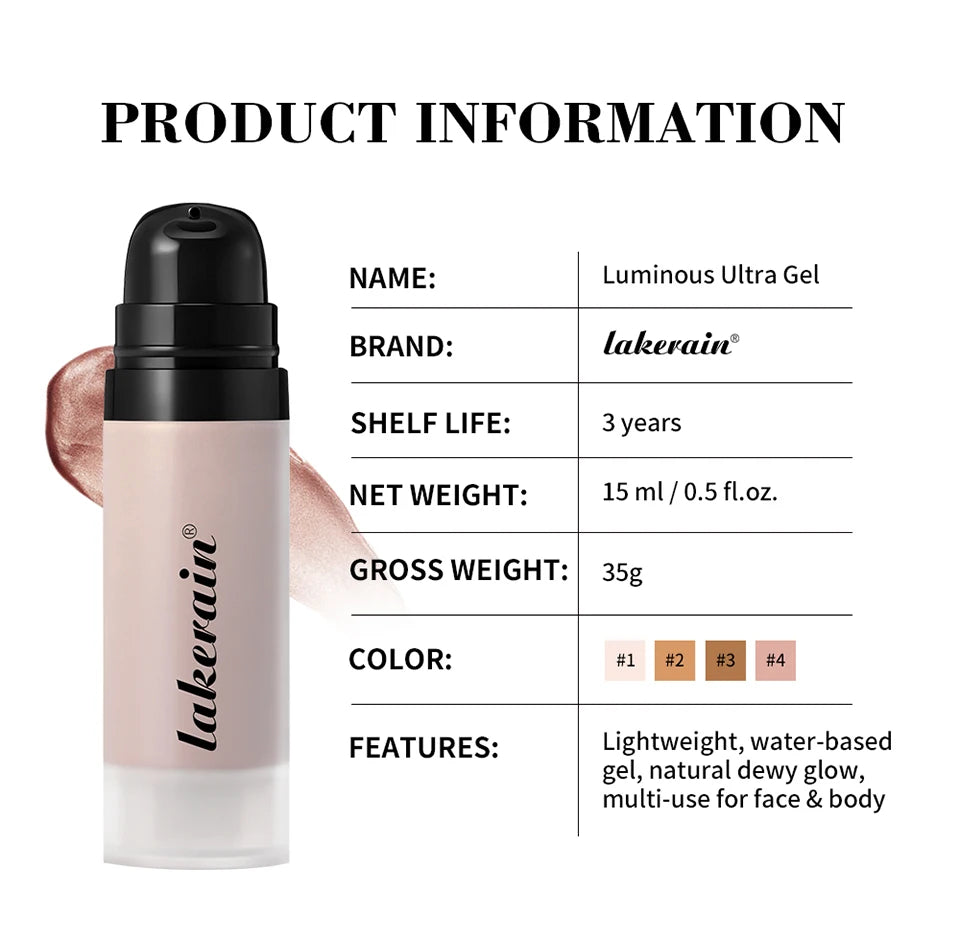Luminous Dewy Gel Highlighter and Face Primer