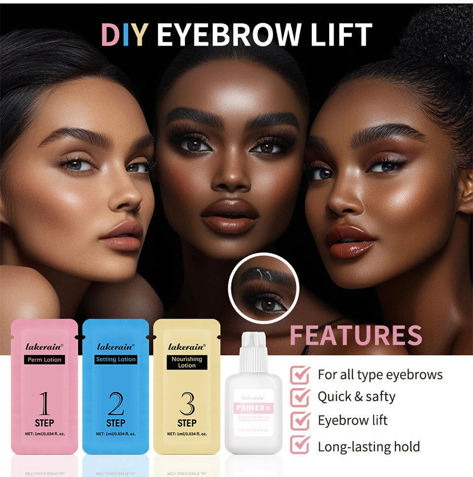 Professional Eyebrow Lamination Kit for Fuller Thicker Brows - 9