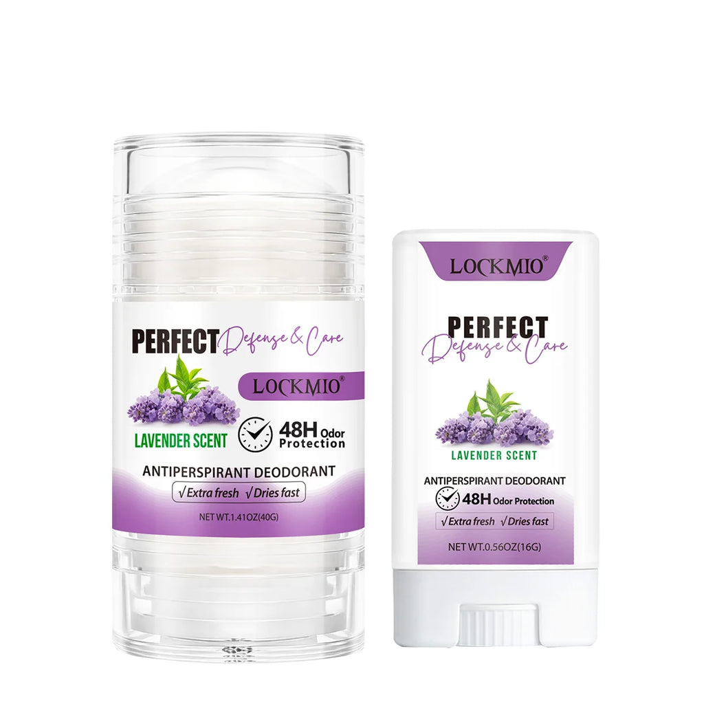 Lockmio Antiperspirant Deodorant Stick Floral Scent 48H Odor Protection