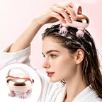 Electric Waterproof Scalp Massager for Hair Growth and Relaxation
