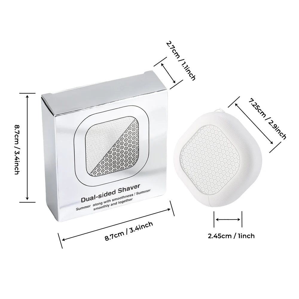 Painless Crystal Nano Glass Hair Remover and Exfoliator