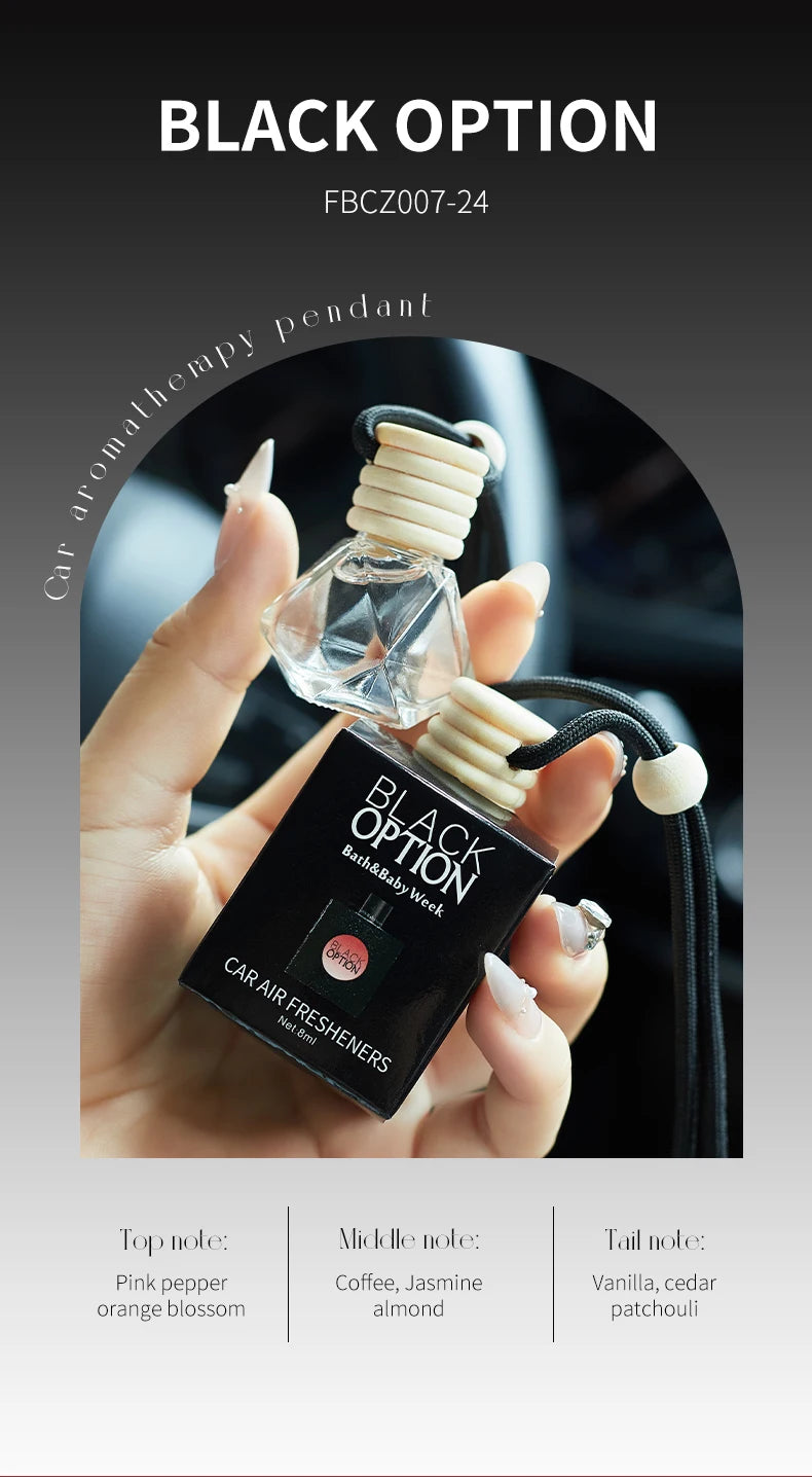 4 Pack Car Air Freshener Hanging Diffuser Interior Fragrance Set - 19
