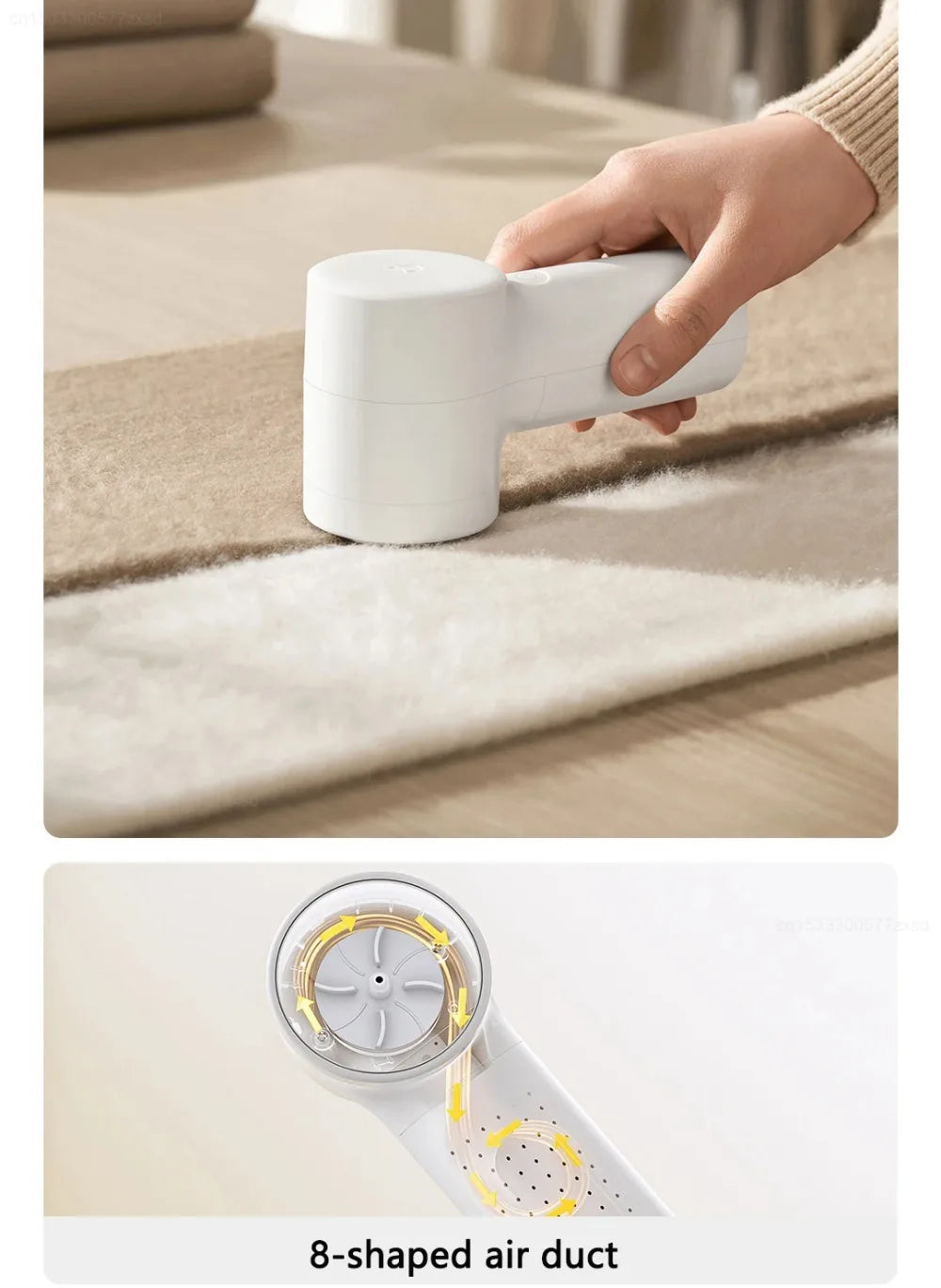 Mijia Lint Remover 2 Fabric Shaver and Clothes Fuzz Pellet Trimmer
